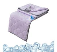 Couverture de refroidissement - Couette froide légère pour l'été, lancer de couette à glace respirante | Litière de refroidissement à pivot à l'humidité pour les , adultes, animal de compagnie