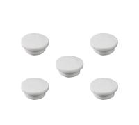 Couvertures de drain ovales longues en silicone, 5 pack | Stoppers d'évier à l'épreuve des fuites avec joint de joint, durable et flexible | Convient à la vanité, à la cuisine, au bassin à linge, à un