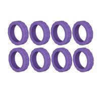 Couvre-Roues de Bagages en Silicone - 8 Pieces Manchon de Roue Universel | Étui de Protection Silencieux | Accessoires de Voyage pour Roulettes de Valise