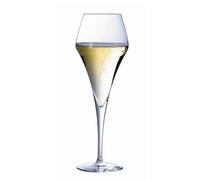 COUZON - Champagne Flute - Set of 6 - Lilies - Krysta, Capacity 21 imensions: H21.1 x W7.7 x Drinking Diameter 4.8 cm - Transparent