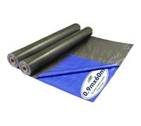 COVALL Waterproof Tarpaulin Roll 75g/㎡, 0.9mx60m Double Sided Cover