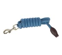 Covalliero - Cordano Deluxe FS26 Lanyard with carabiner - Braided polyester leash - Soft & grippy - Smoky blue horse knit (smoky blue) - Length 2 m