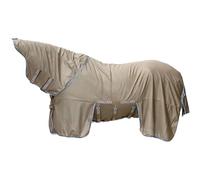 COVALLIERO FS26 Fly Blanket with Removable Neck Piece, UV-Resistant and Breathable, All-Round Protection for Your Horse (145)