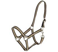 Covalliero Hippo Headcollar Black/Walnut FS 2026, Size: Full