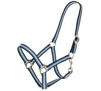 Covalliero Hippo Headcollar Dark Navy/Smoked Blue FS 2026, Size: Pony