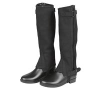 Covalliero Kid'S Classic Stretch Mini Chaps - Black, Size 146