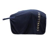 Covalliero - Riding Blanket - Horse Blanket to Protect the Kidney Area - Outdoor Blanket for Horses - With Fastening to Fix to the Saddle - Dark Navy - 165 cm