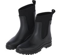 Covalliero - Wellington Boots - Rain Boots for Stable & Everyday Use - Women's Half Height Wellington Boots - Pull-On Rain Shoes - Waterproof Rain Boots in Black - Size 36-41, black, 4 UK