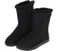 Covalliero - Women's Grande Boots - Winter Boots with Lining - Ideal as Stable Shoes - Non-Slip & Waterproof - Slip On Boots in Black - Winter Boots in Many Sizes, black, 8.5 UK