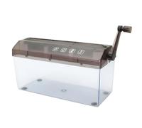 COVANK Hand Shredder, Large Capacity, A4 Compatible, Manual Shredder, 5 Sheets Simultaneously Disconnect, No Electricity Required, Solves Your Document Confidential Protection Problem for Home or