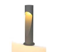 Cove Comfort GlowCannon LED Outdoor Bollard Light - 3000K Warm White Downward Garden Light - Mains Powered Die-Cast Aluminium - Energy-Efficient, Durable for Patios, Driveways, Walkways (2)