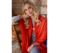 Cove Women's Lola Cashmere Travel Wrap in Orange Cove Orange One Size
