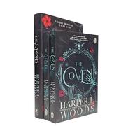 Coven of Bones Series by Harper L. Woods 3 Books Collection Set (The Damned [Hardback], The Coven & The Cursed)