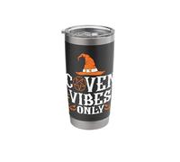 Coven Vibes Only Halloween Witch Stainless Steel Insulated Tumbler