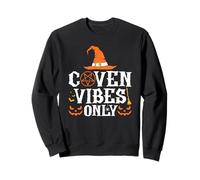Coven Vibes Only Halloween Witch Sweatshirt