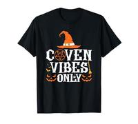 Coven Vibes Only Halloween Witch T-Shirt