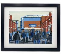 Coventry C, Retro Highfield Road Football Stadium Framed, Professionally Printed City Memorabilia Giclee Art Print.
