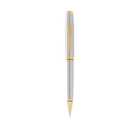 Coventry Chrome/Gold Ball Point Pen + BCH Black