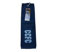 Coventry City Golf Tri-Fold Towel