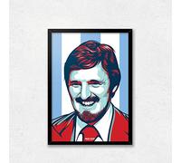Coventry Legend - Jimmy Hill - A3 Print by Rogues' Gallery