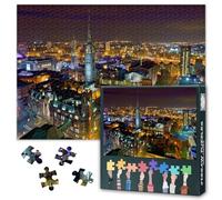 Coventry West Midlands Skyline Jigsaw Puzzle 1000 Pieces for Adults UK County Landscape Puzzle Rustic Cityscape Wall Art Home Decor Living Room Challenge 27.5x19.7 Inch