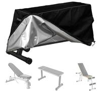 Cover 60x18x21 Inch Oxford Cloth Waterproof Dustproof Bench with Mesh Vent & Drawstring for Sit-up Board, Outdoor