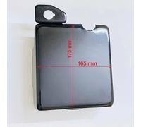 Cover - Battery Black New 14 Amp. Compatible To Royal Enfield Bullet Motorcycle #866073-14 - HKT-UK