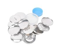 Cover Button Maker Tool Kit, Fabric Covered Buttons Handmade Crafts with 4 Sizes for Sewing, Upholstery, Clothing, Includes Bases, Assembly Tools (40 mm)