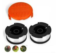 Cover Cap and Auto-Feed Spool with Line for Black & Decker String Trimmers - Compatible with GLC3630L, GLC3630L20, GLC120, GLC2500L, GLC3000, GL540, GL550