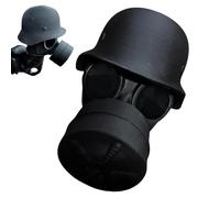 Cover Cap for Trailer Coupling, Fun Ga s Mask Helmet Trailer Hitch Cover, Protective Cap Tow Hitch Covers, Funny Car Decoration Accessories for Drawbar Trailers Hitchs