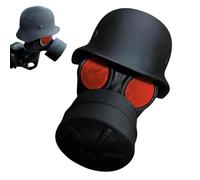 Cover Cap for Trailer Coupling, Fun Ga s Mask Helmet Trailer Hitch Cover, Trailers Hub Bearing Dust Caps, Protective Cap Tow Hitch Covers for Drawbar Trailers Hitchs