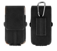 Cover Case Belt Card Holder Universel Smartphone Size XXL - Black