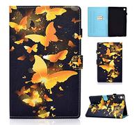 Cover Case for Lenovo Tab M10 Plus, Flip Wallet Leather Case Pouch Protective Cover with Stand and Card Holder for Tab M10 FHD Plus TB-X606F 10.3 Inch