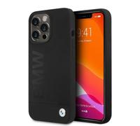 Cover Case iPhone 13 Pro BMW Logo MagSafe Silicone Black