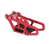 Cover Chain Case Motocross Chain Guard Guide Roller For CR CRF For 125 For 250 For 450R Ornaments(Red)