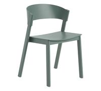 Muuto Cover Dining Chair w. Wood Base Green