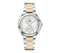 COVER CO211 Cardea Women's Watch with Stainless Steel Strap, Sapphire Glass, 5 ATM and Small Seconds, Two-tone / silver