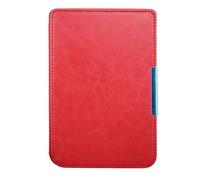 Cover Compatible with Pocketbook Touch Lux 3/2 Model PB626 / PB626 Plus 6 Inch eReader Leather Protective Case Ebook Shell(Red)
