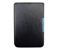 Cover Compatible with Pocketbook Touch Lux 3/2 Model PB626 / PB626 Plus 6 Inch eReader Leather Protective Case Ebook Shell(Black)