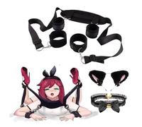 Cover, Couple Bed Cover, Romantic Shoulder Strap Sweatshirt LK/QQ27 | Bed Binding Thigh Wrist Cuff Restraint Ankle Strap Sex Handcuffs Bracelet Female Submissive Wrist