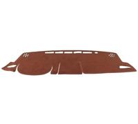 Cover Dash Mat Car For Dashboard Cover Sun Shade Avoid Light Mat Pad Carpets Accessories For Toyota For Corolla For Cross XG10 For Hybrid(B LHD Brown)