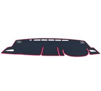Cover Dash Mat Car For Dashboard Cover Sun Shade Avoid Light Mat Pad Carpets Accessories For Toyota For Corolla For Cross XG10 For Hybrid(B RHD Black Red)