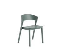 Cover Dining Chair w. Wood Base Green