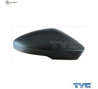 COVER EXTERIOR MIRROR 332-0061-2 FOR SKODA OCTAVIA/III/Combi CHHB 2.0L 4cyl