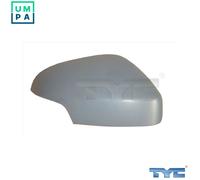 TYC Cover, outside mirror 338-0041-2 Right primed VOLVO: V70 2, C30, V50