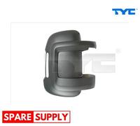 Black Right Side Mirror Cover TYC Fits CITROEN Jumper FIAT Ducato PEUGEOT 06-19