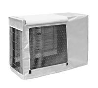 Cover for Air Conditioner Unit Outside, Ac Covers for Outside, Flip Full Coverage Design, PVC Coating on The Back, Sun Protection(Silver,78x28x55CM/30x11x21IN)
