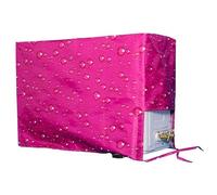 Cover for Air Conditioner Unit Outside, Full Coverage Ac Covers for Outside, 420D Oxford Fabric, Beautiful, Durable, Dustproof, Waterproof(Pink,96x38x70CM/38x15x27IN)
