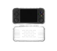 Cover for ANBERNIC RG35XX H Handheld Game Console, yystao TPU Protective Case Cover compatible with ANBERNIC RG35XX H Game Console, With Lanyard, Dustproof, Shockproof& Durable, Clear