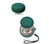 Cover for Anker Soundcore Sleep A30 Wireless Earbuds, yystao Soft Silicone Protective Case compatible with Anker Soundcore Sleep A30, With Lanyard, Dustproof, Shockproof & Durable, Green
